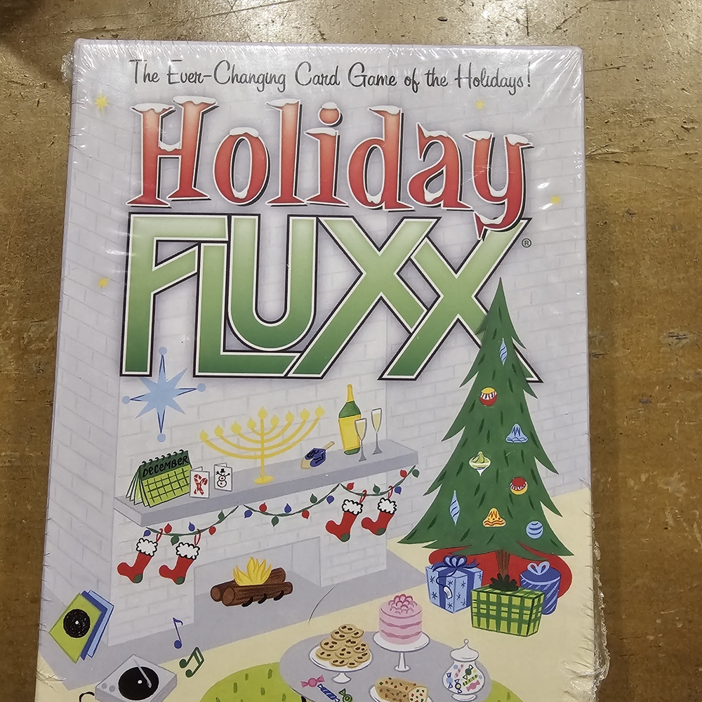 Lux Holiday Fluxx Card Game - Red and Green